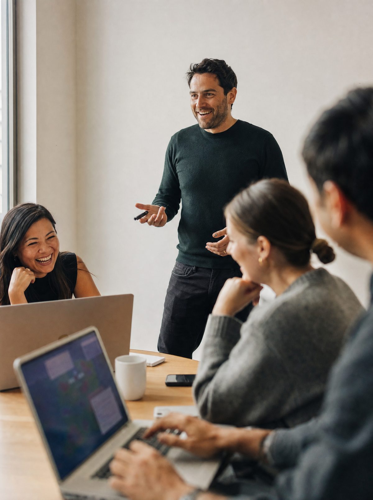 In-company IT-workshop met een team in de eigen vergaderruimte
